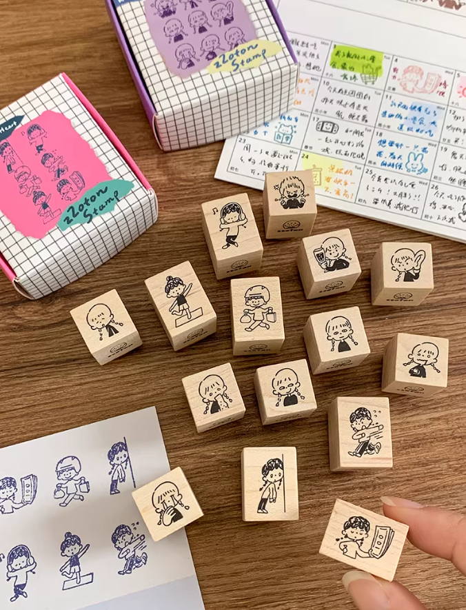 Molinta - Expressions and Actions stamp V4