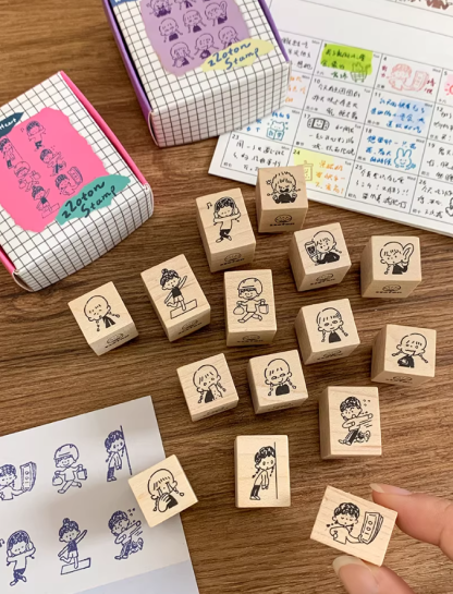 Molinta - Expressions and Actions stamp V4