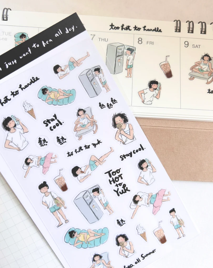 Paper goods by Dorie -  Miss Ng Yuk Sticker Sheet Vol.5 Too Hot to Handle