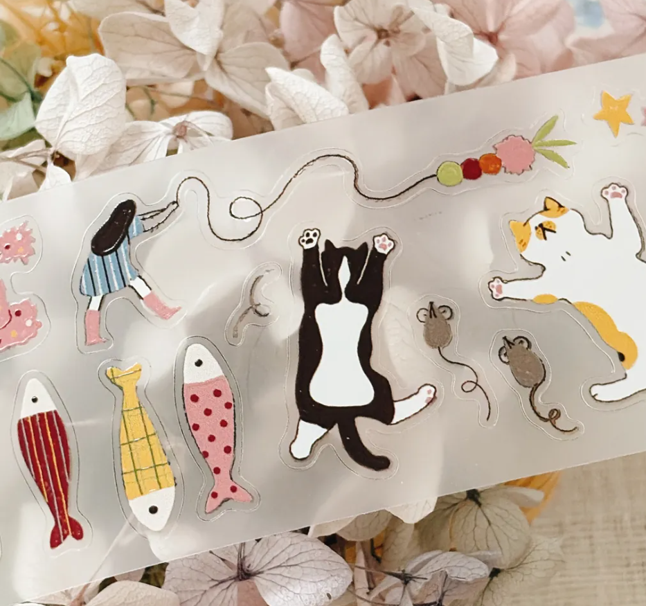 63penhouse - A Purrfect Break Die Cut Tape