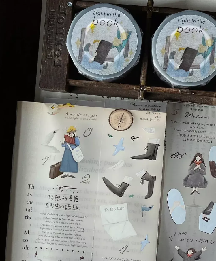 Yamadoro - Light in the book - PET Tape