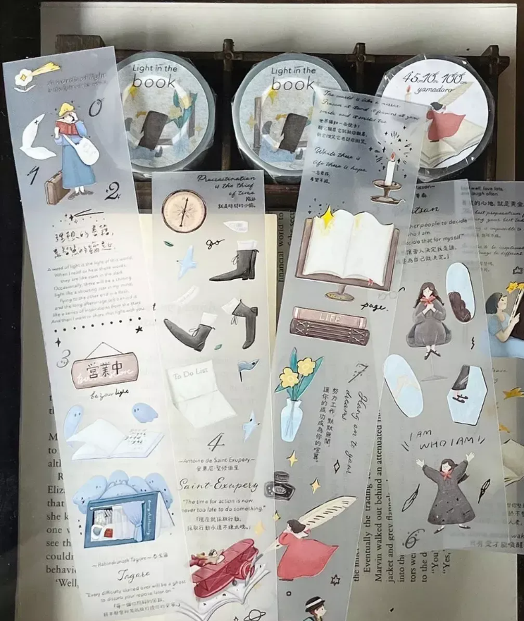 Yamadoro - Light in the book - PET Tape
