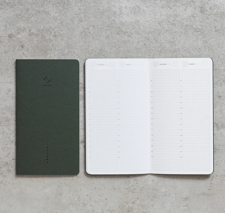 Take A Note - Record Series - LITE Undated Hybrid Daily Planner 
