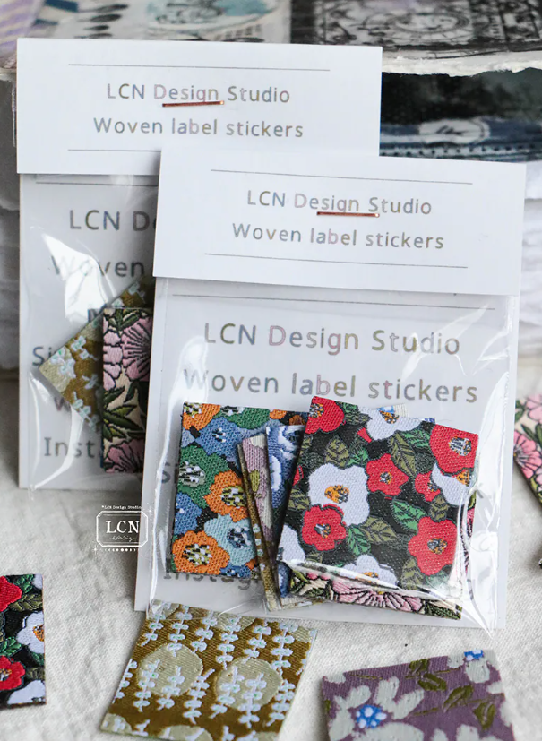 Lin Chia Ning - Woven label sticker set