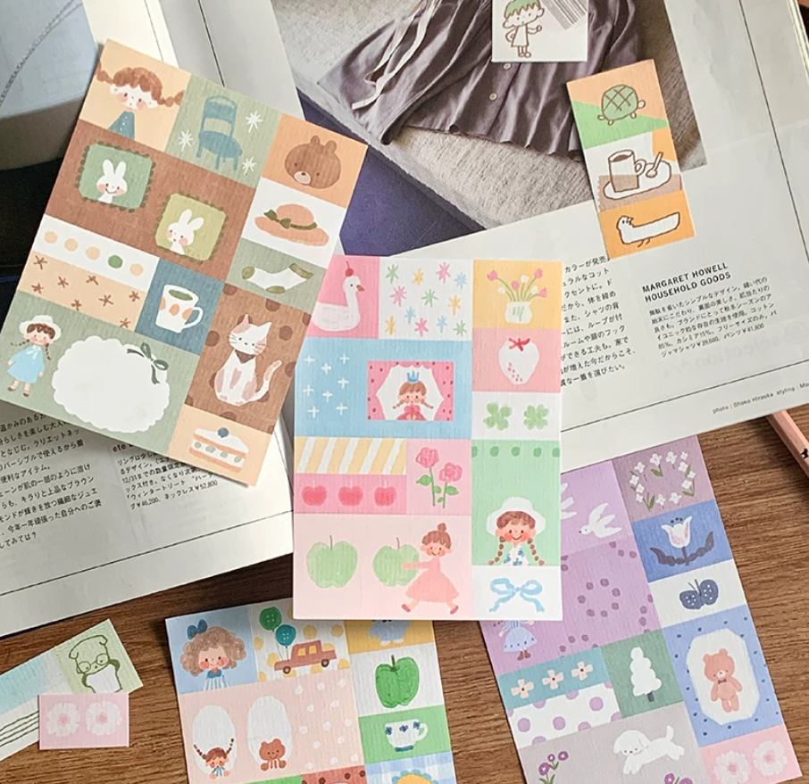 Molinta - Color Block Tear Off Paper Notes