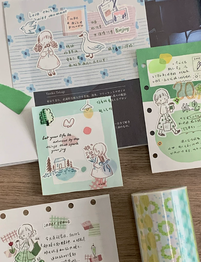 Molinta - Coffee Collage Sticker Sheet