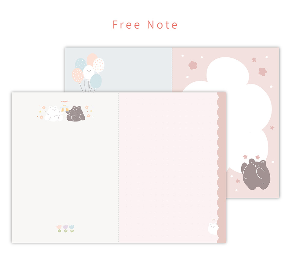 Dimanche - Monthly Undated Planner
