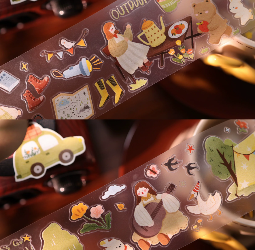 Yier Creative Studio - Tape - Die Cut - Outing