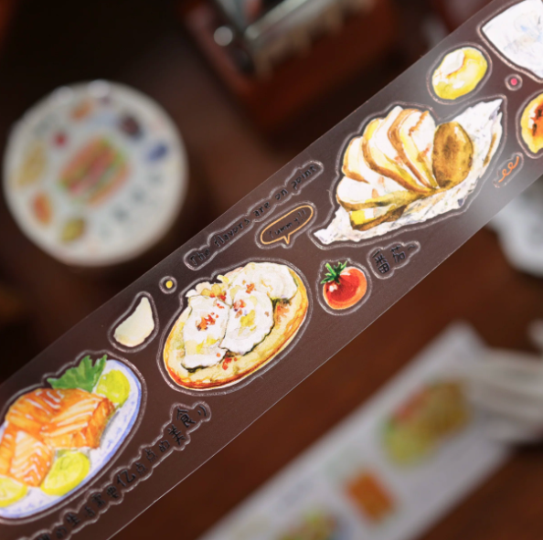Yier Creative Studio - Tape - Die Cut - Small Food