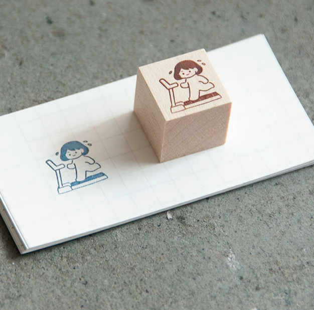 Blank book x Caca - Cute Stamp Series