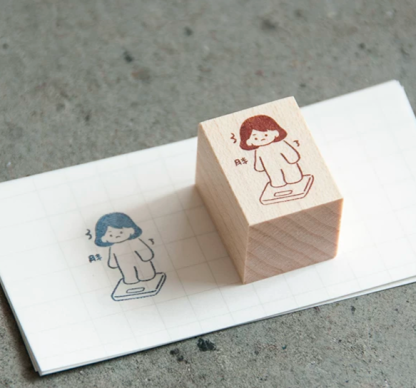 Blank book x Caca - Cute Stamp Series