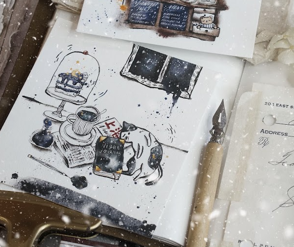 Black Milk Project - Notes in the Night - Postcards