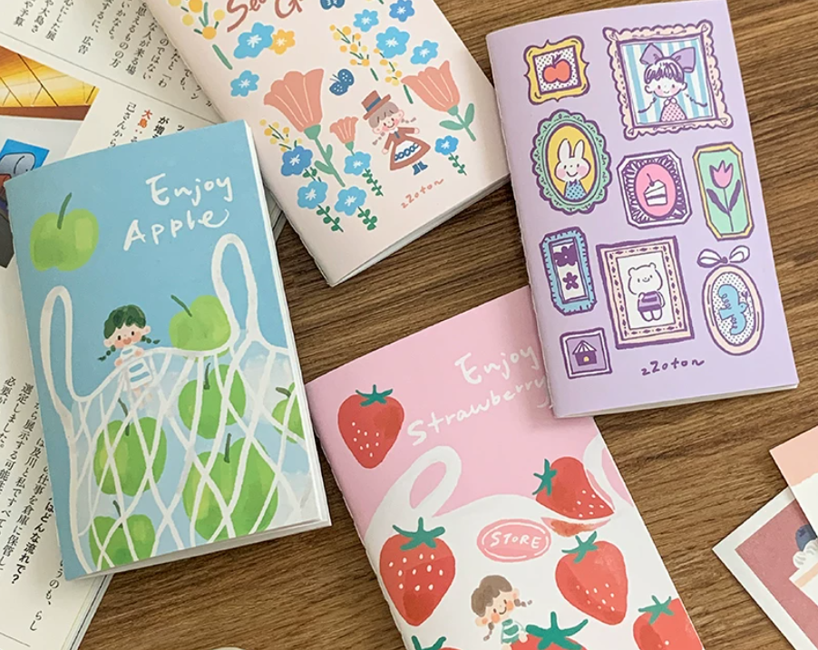 Molinta - Sticker Release Notebook - Enjoy Apple