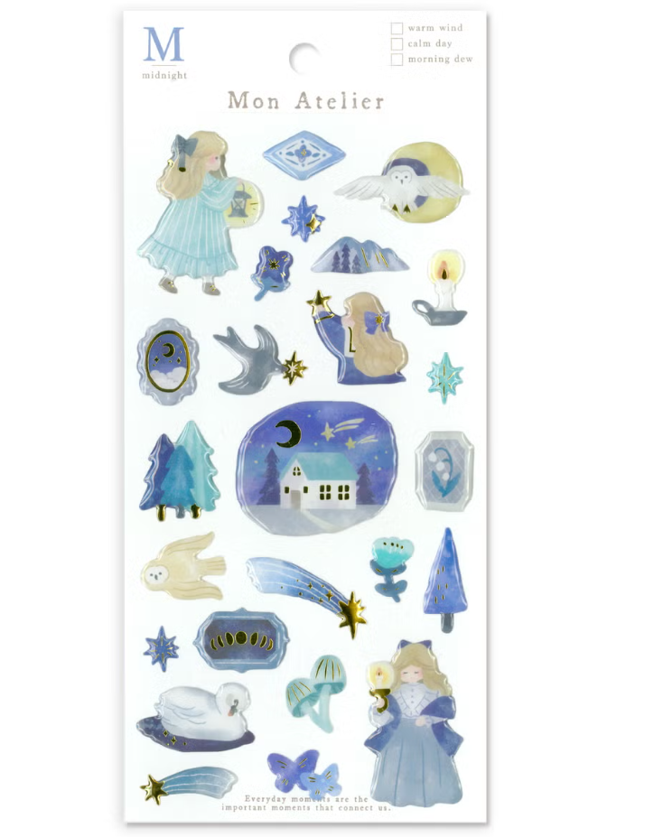 Mindwave Sticker Sheet - Mon Atelier Series