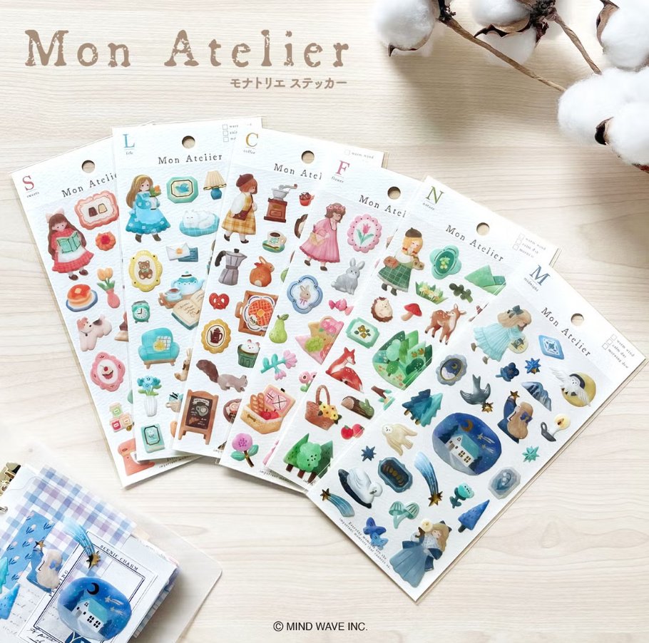 Mindwave Sticker Sheet - Mon Atelier Series