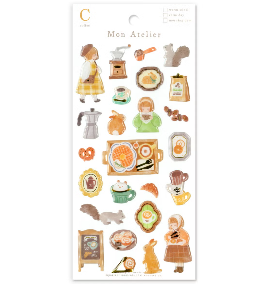 Mindwave Sticker Sheet - Mon Atelier Series