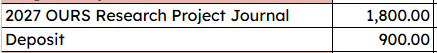 2027 Ours Research Journal PO in FB group 