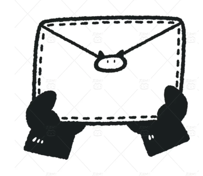 Xiami Studio - Self Ink Stamp - Envelope