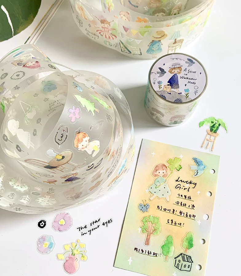 Molinta - Tape - A Stroll In Watercolor Hues
