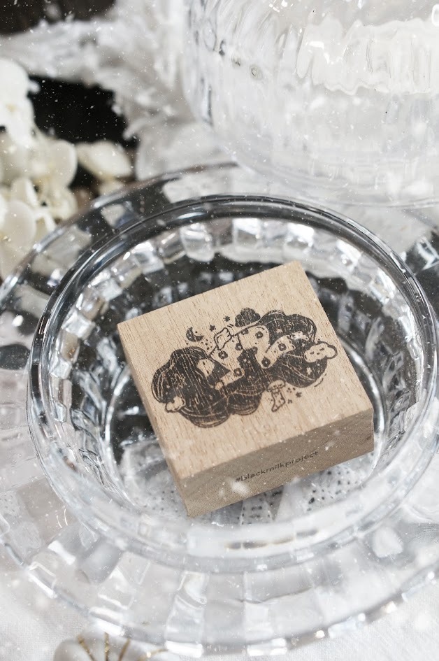 Black Milk Project - Notes in the Night - Rubber Stamps