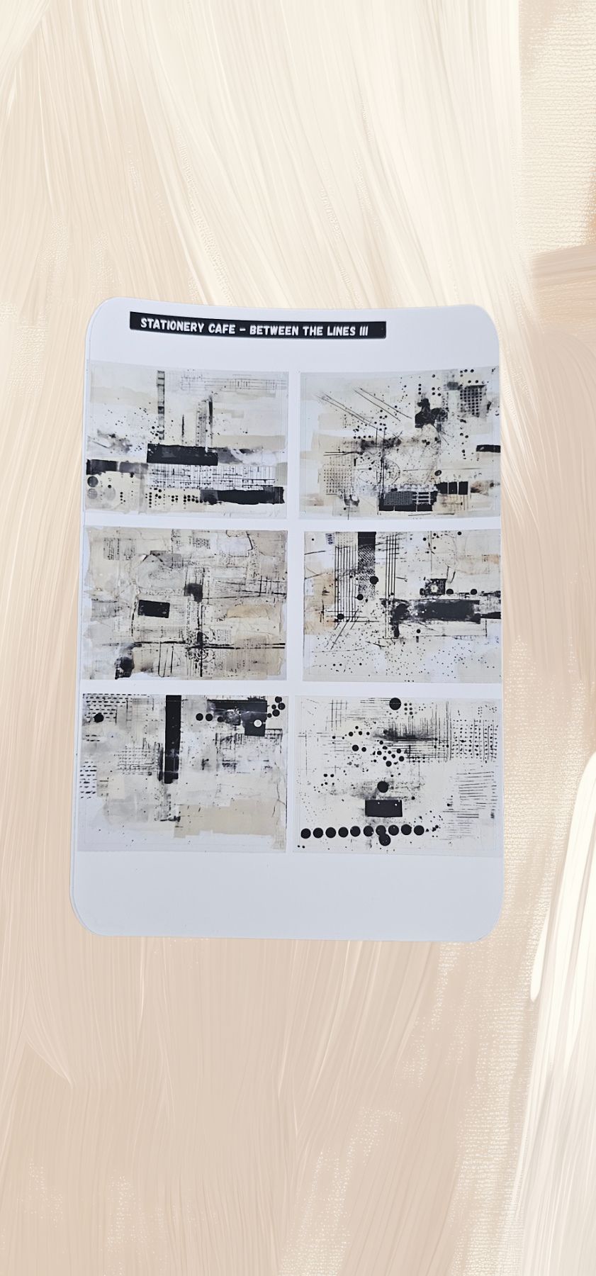 Stationery cafe - Sticker - Between the Lines series	