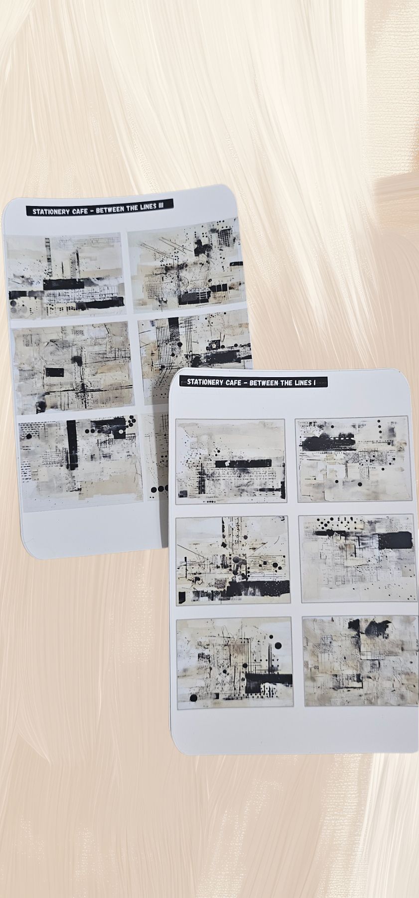 Stationery cafe - Sticker - Between the Lines series	