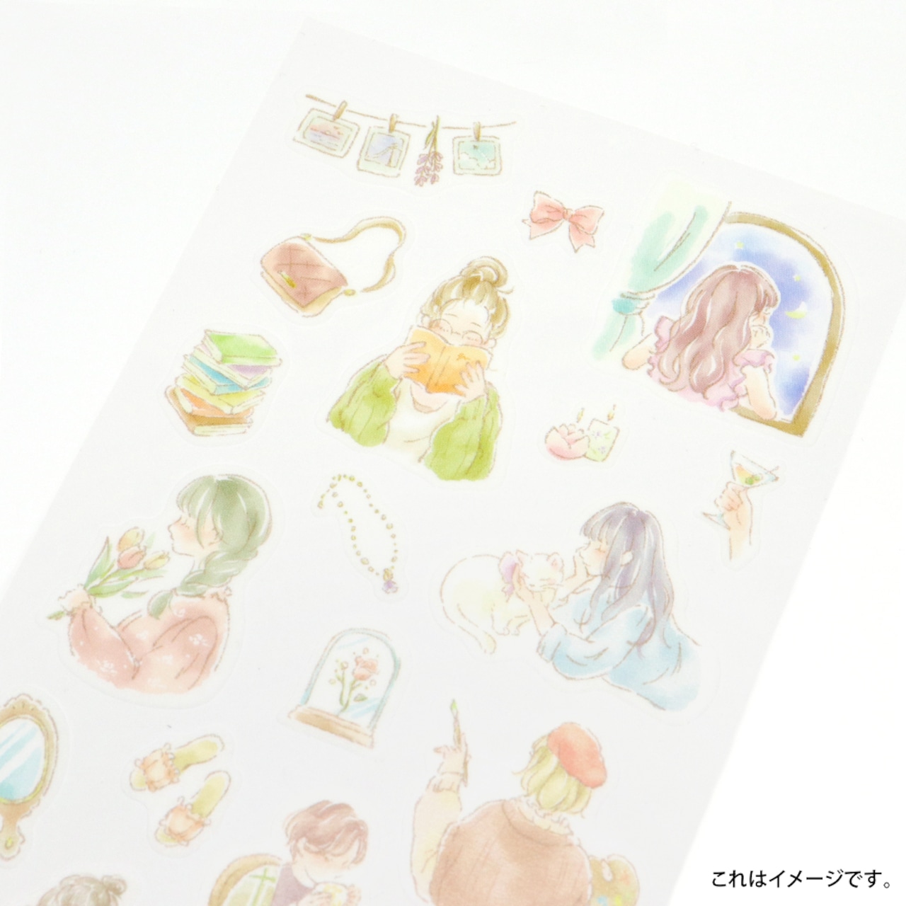 Kamiiso - Mon Favori Sticker Sheet