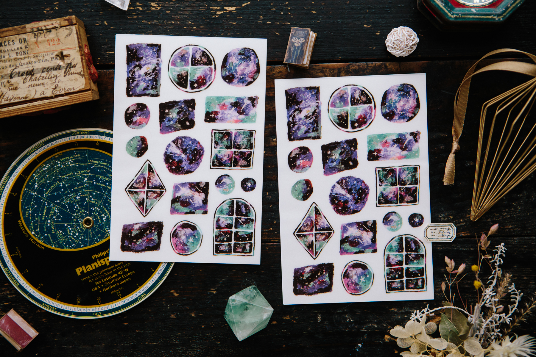 Ours - Sticker - Colorful Night Transfer Sticker