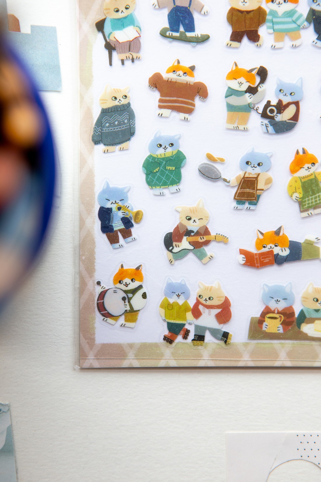 Ours Sticker Sheet - Sticker - Cats Gathering