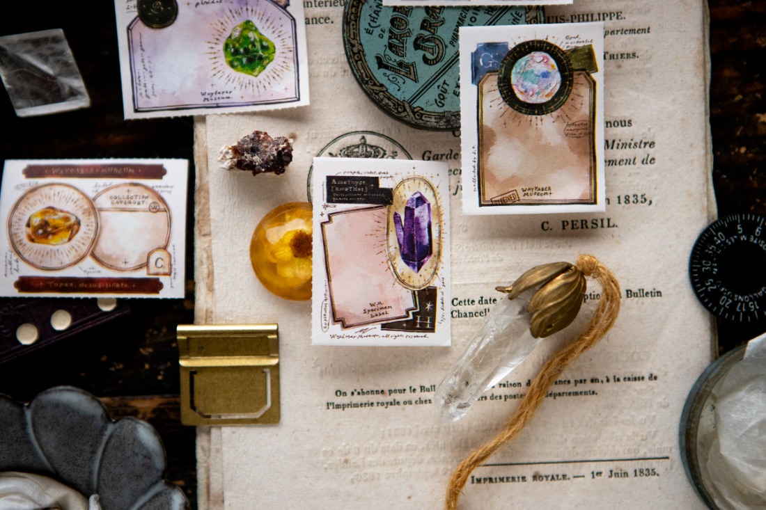 Ours - Gemstone Label Roll