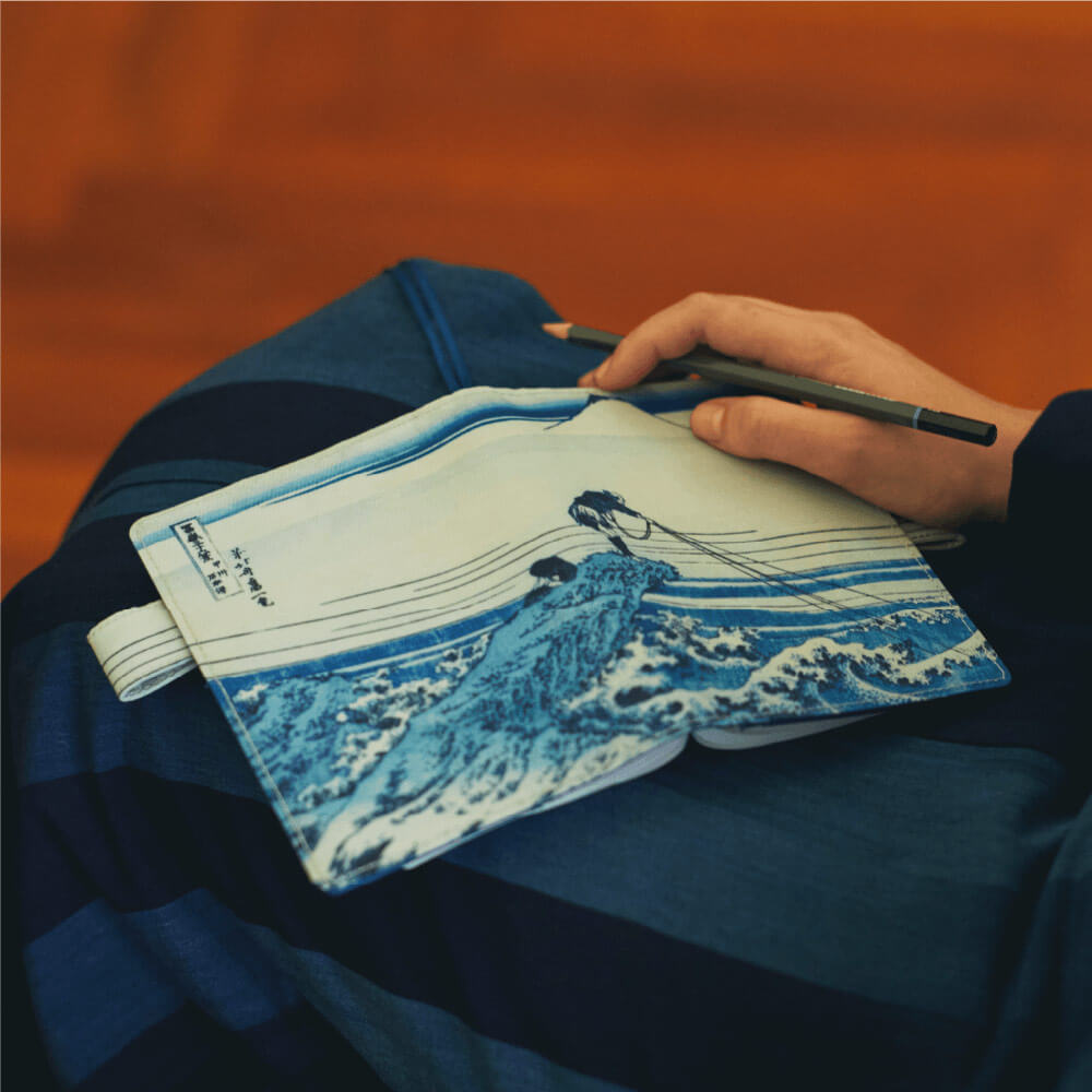 Hobonichi - Cover - Katsushika Hokusai - Thirty-six Views of Mount Fuji - A5