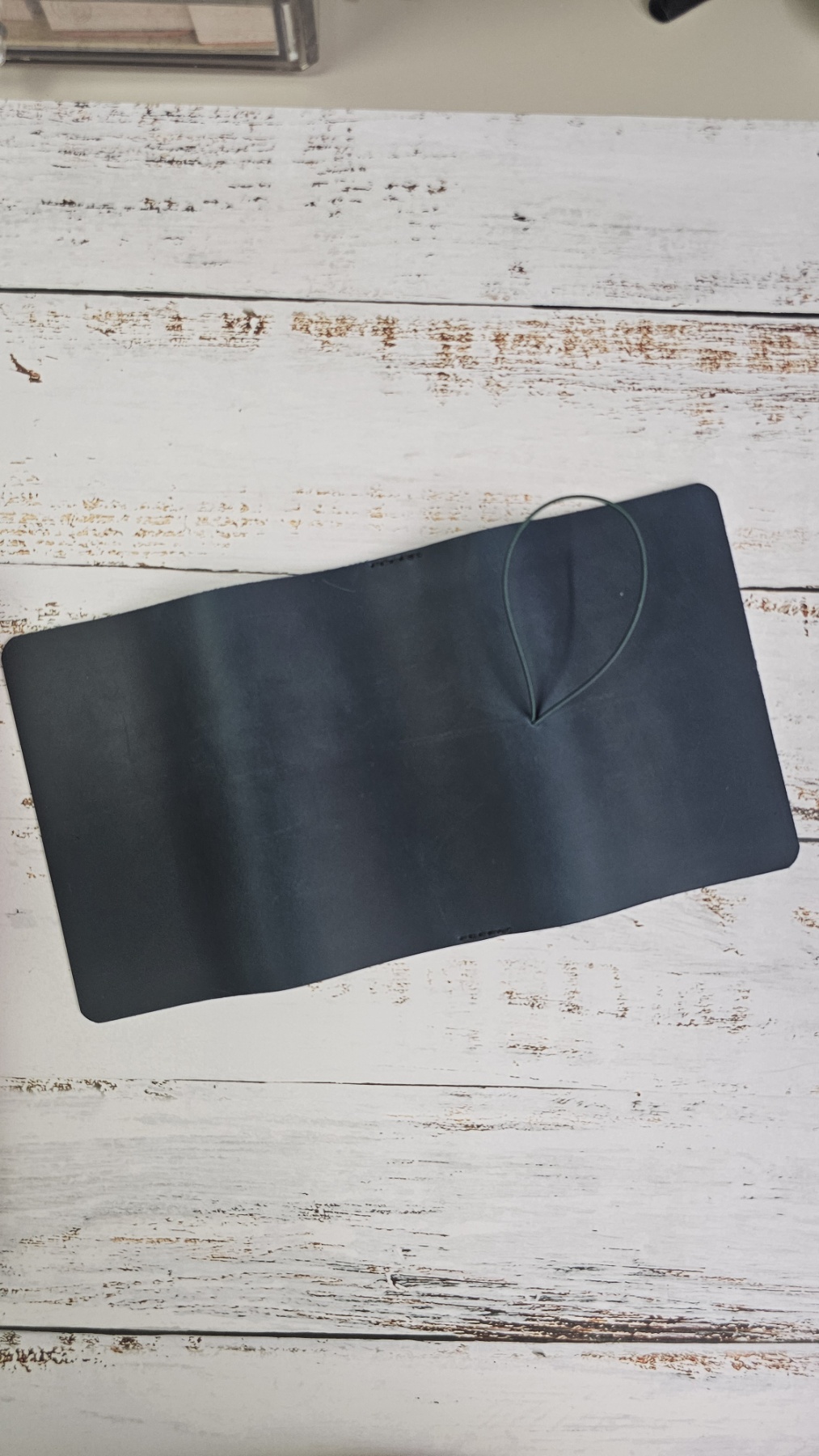Premium Tri-Fold Leather Journal by Aina 