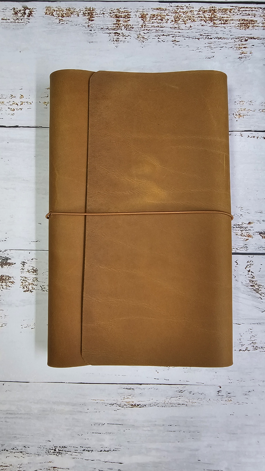 Premium Tri-Fold Leather Journal by Aina 