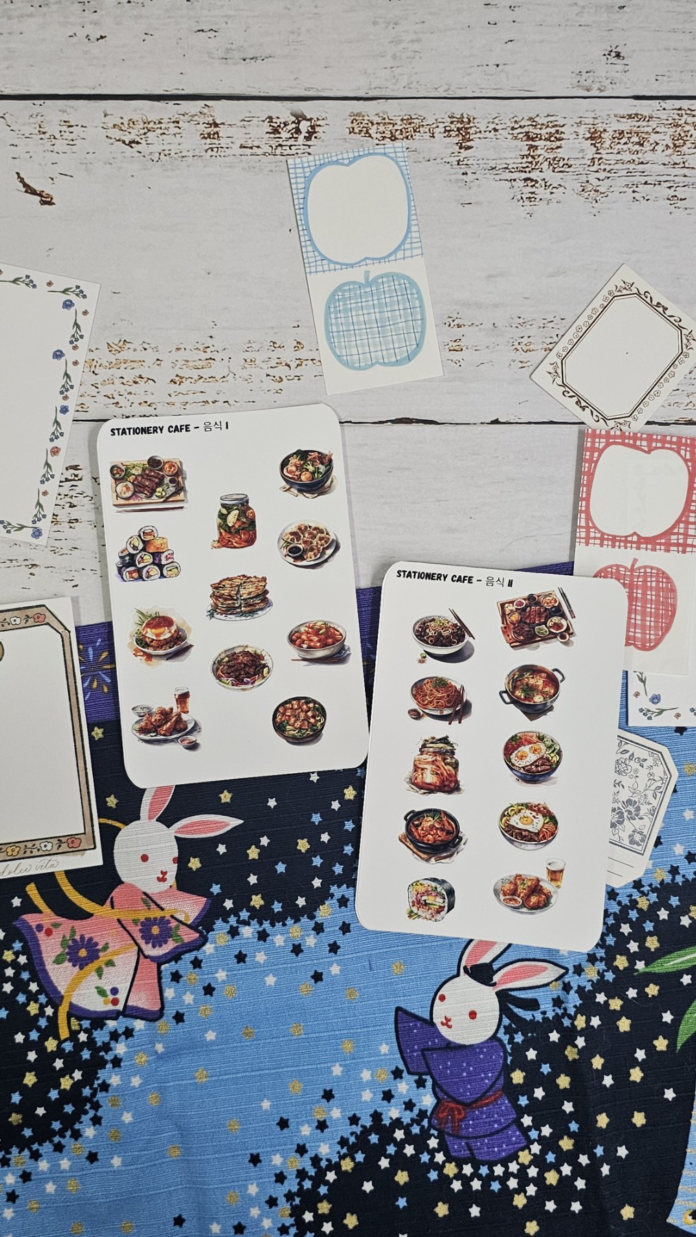 Stationery cafe - Sticker - Korean Food Series