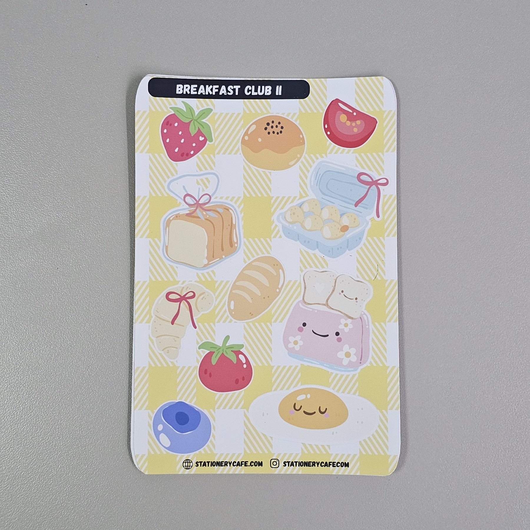 Stationery cafe - Sticker -  Breakfast Club series