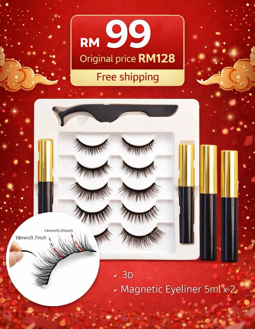 EYELASH 5PCS