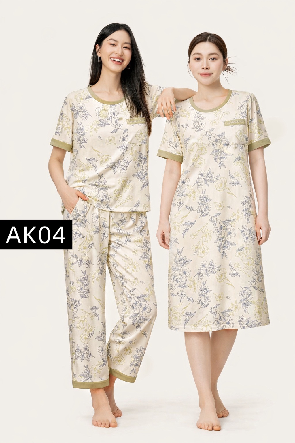 AK04 ( 睡衣三件套 )