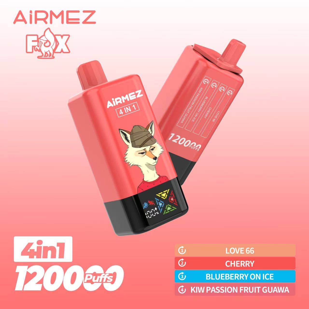 Airmez FOX 120k Puffs 4 IN 1