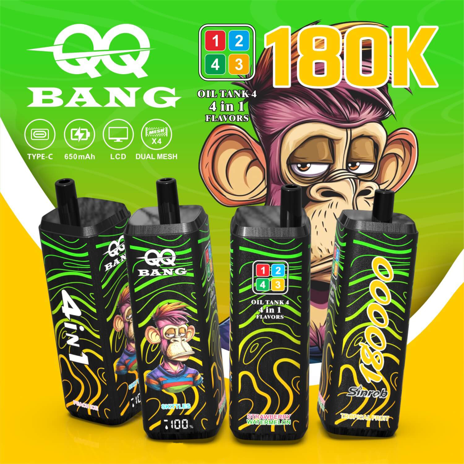 QQ Bang 18万