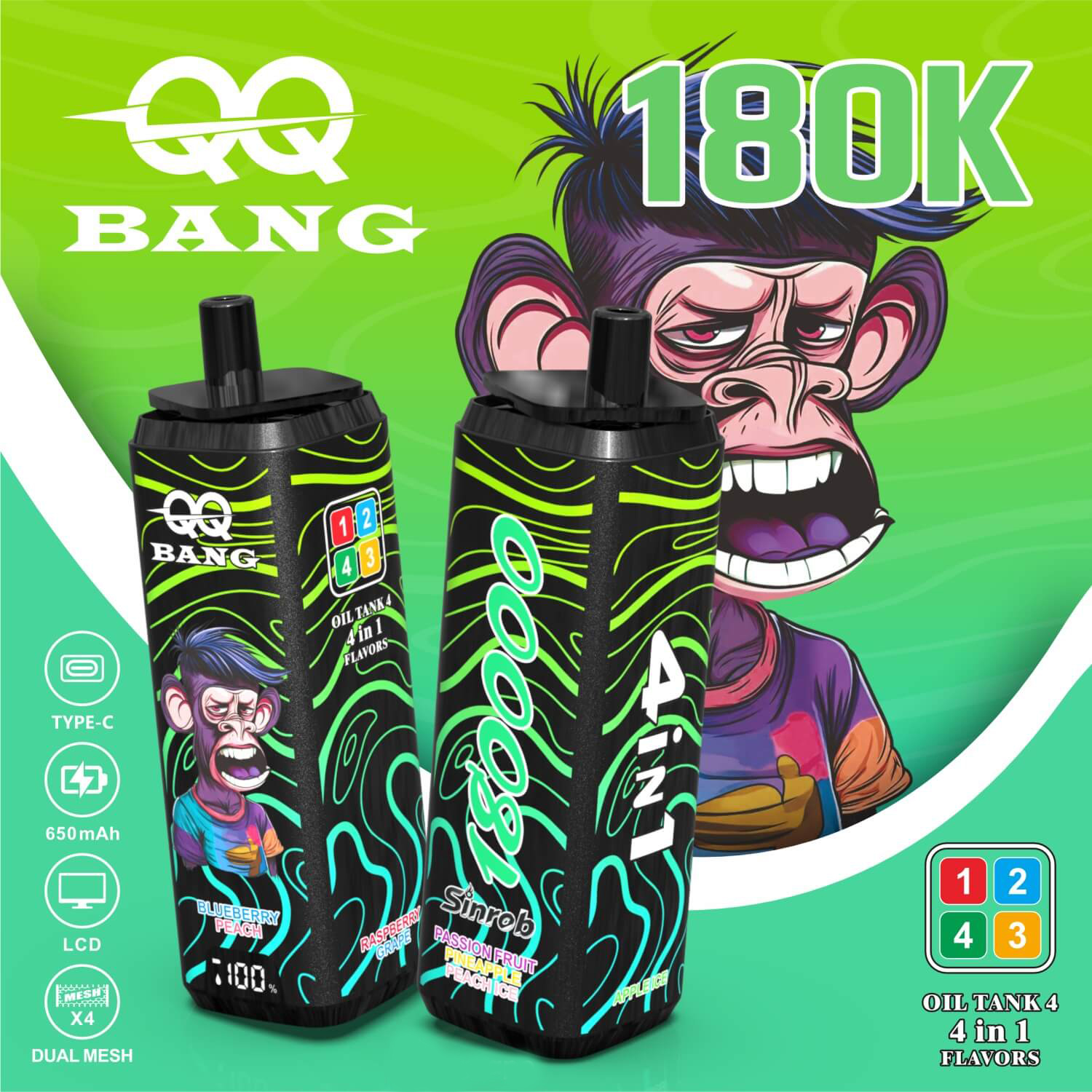 QQ Bang 18万