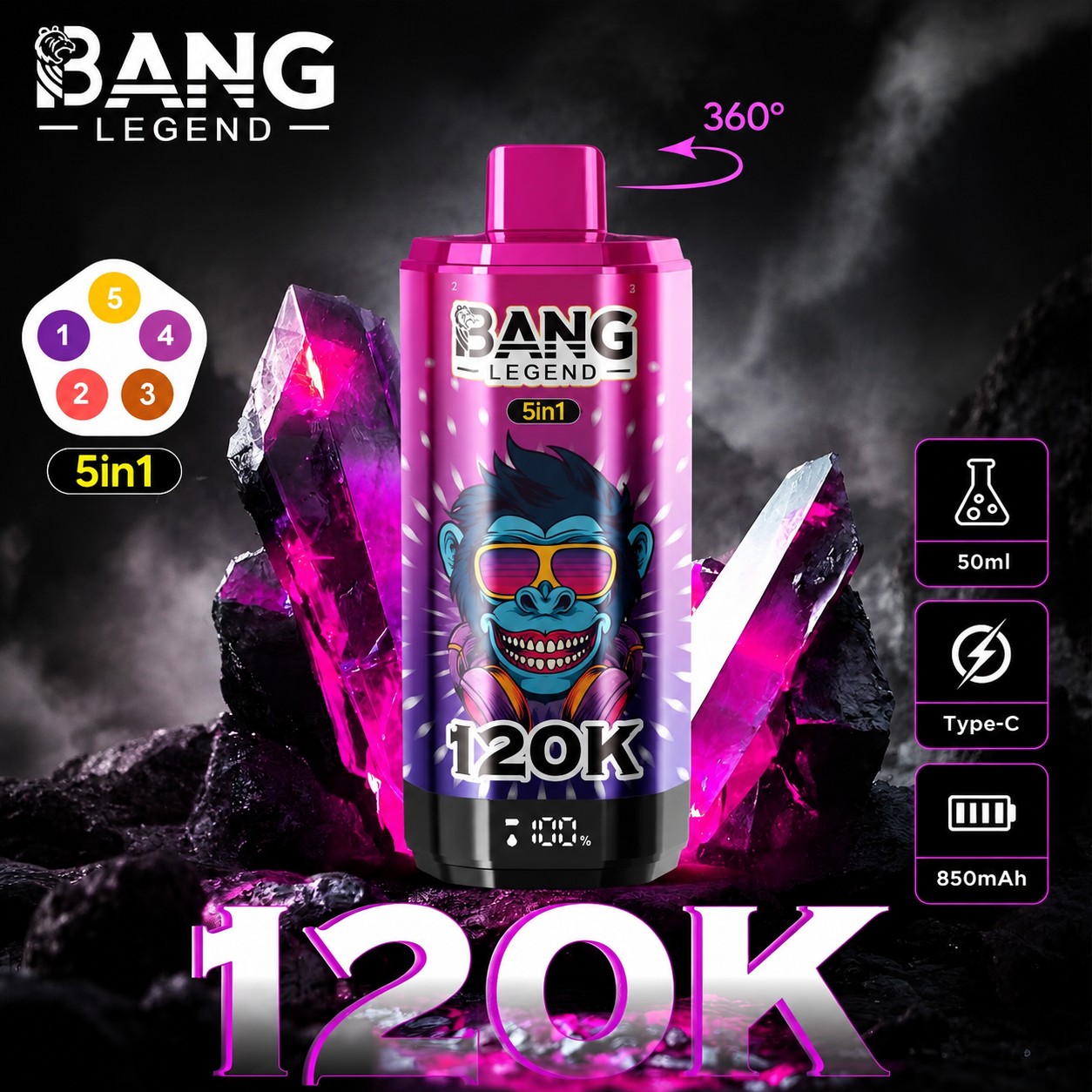 Bang Legend 12万回