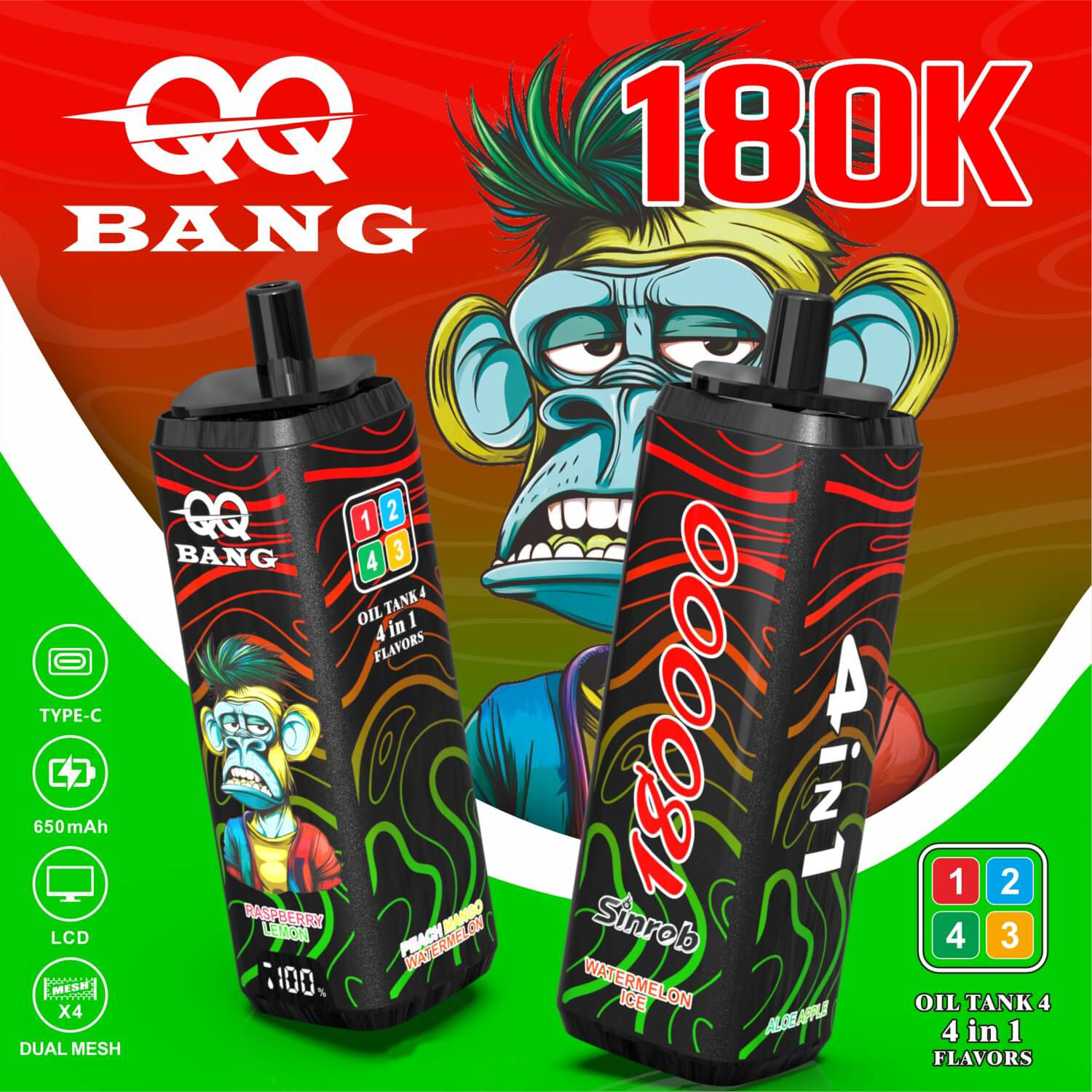 QQ Bang 18万