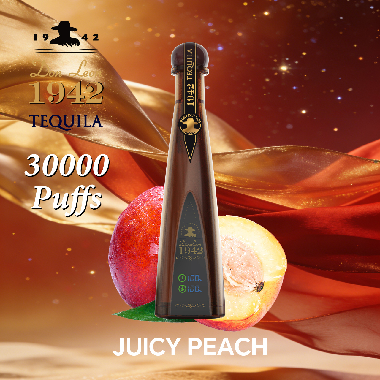 Don leon Tequila 1942 30000 Puffs