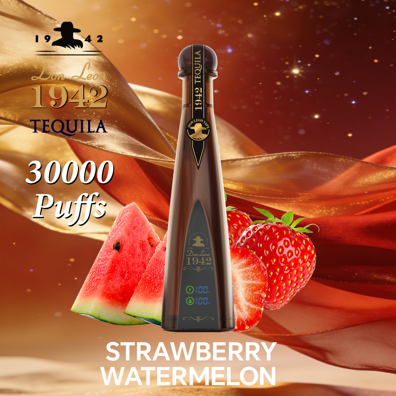 Don leon Tequila 1942 30000 Puffs