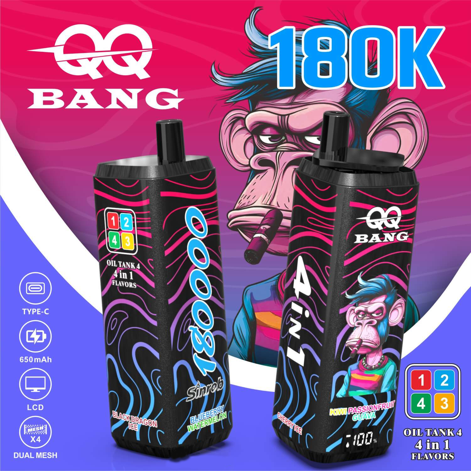 QQ Bang 18万