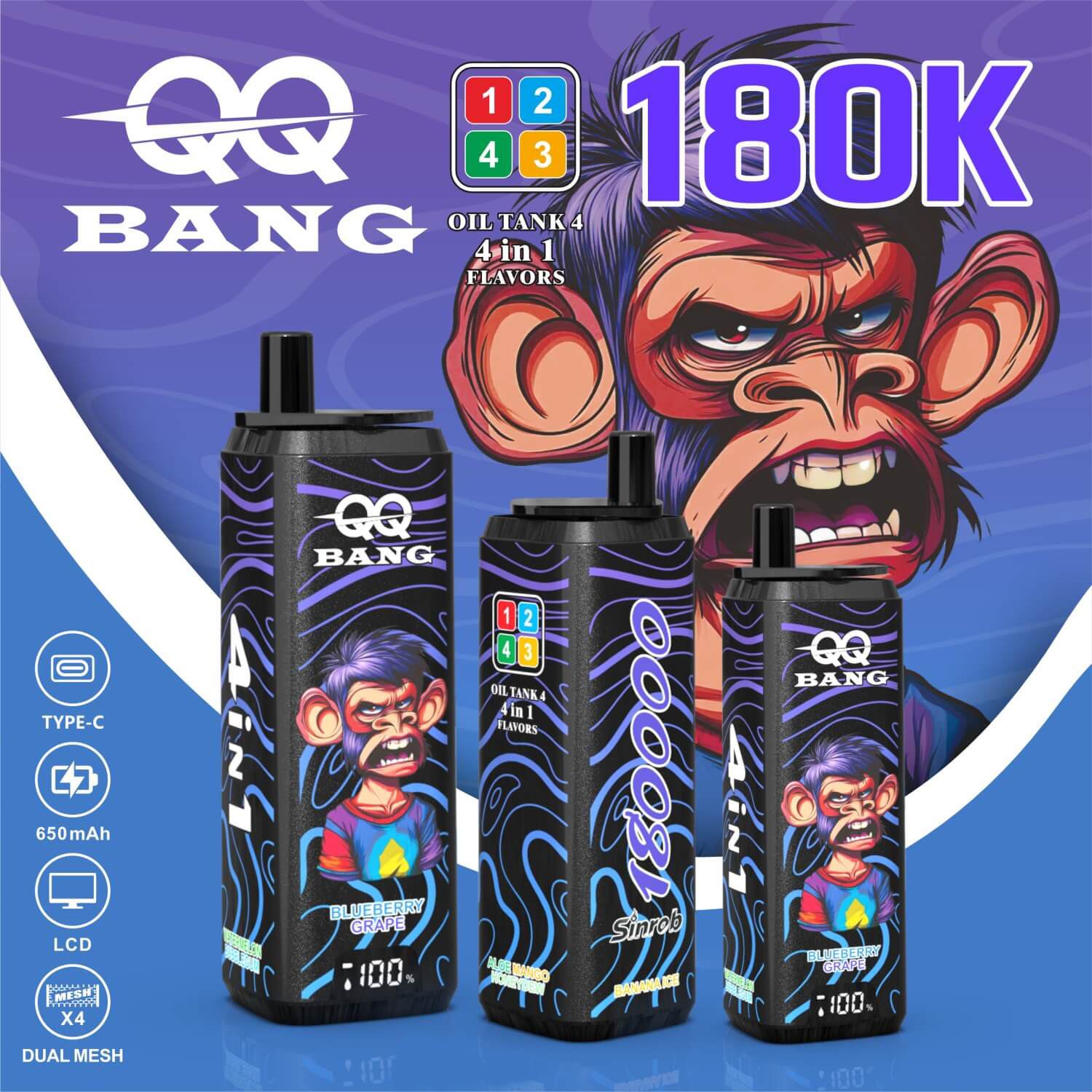 QQ Bang 18万