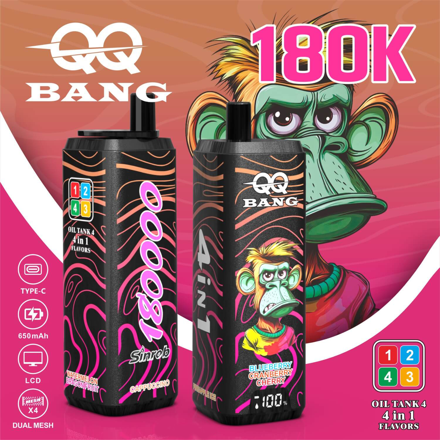 QQ Bang 18万