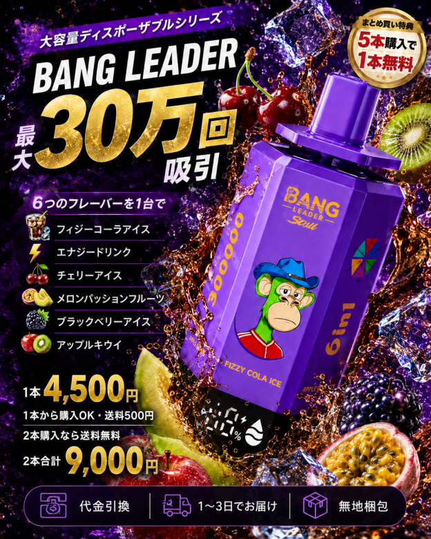 BANG LEADER 30万回