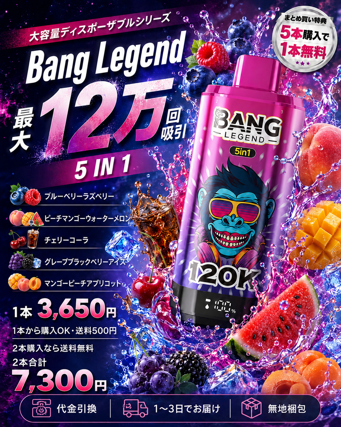 Bang Legend 12万回