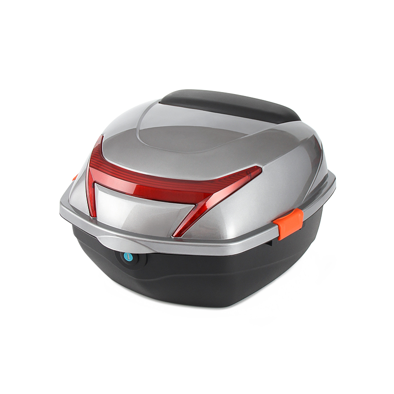摩托车电瓶车尾箱后备箱型号017丨Electric scooter trunk motorcycle tail box Model 017
